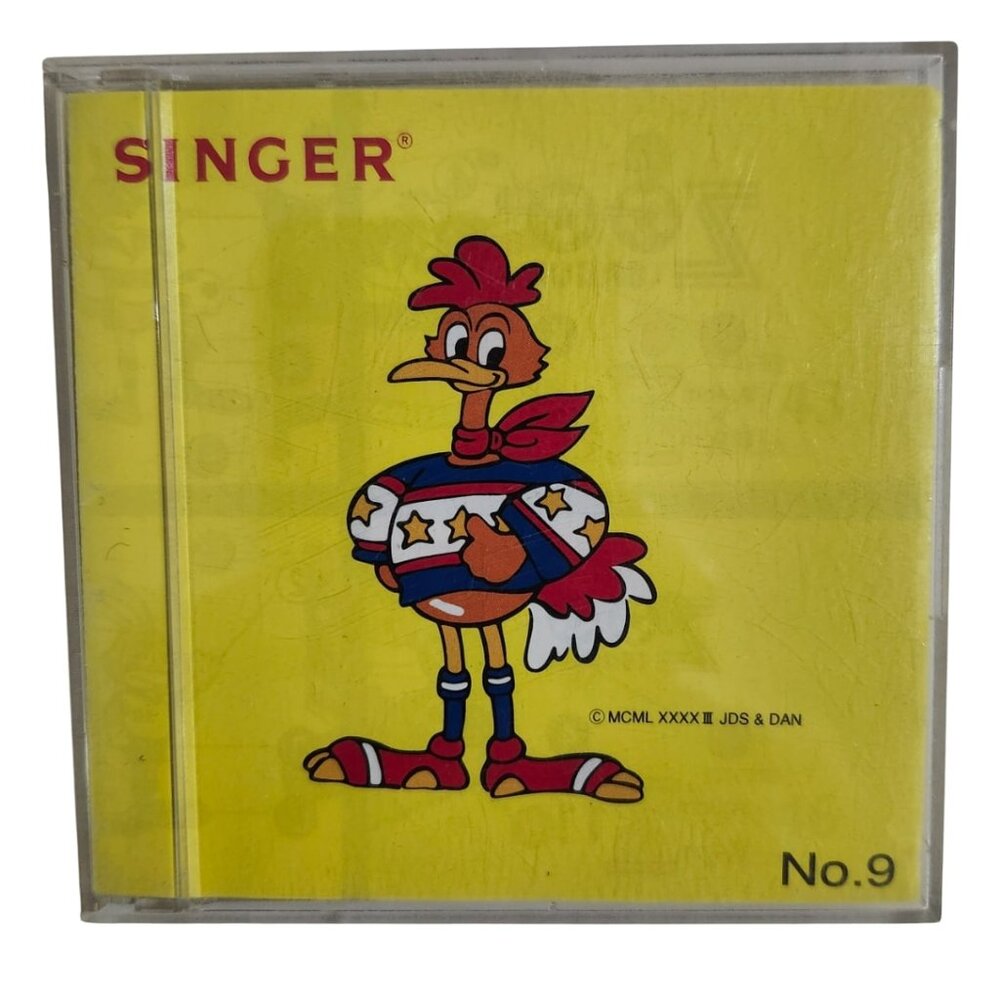 SINGER Zoo League Soccer Embroidery Design Card No 9 Quantum XL-100 XL150 XL1000